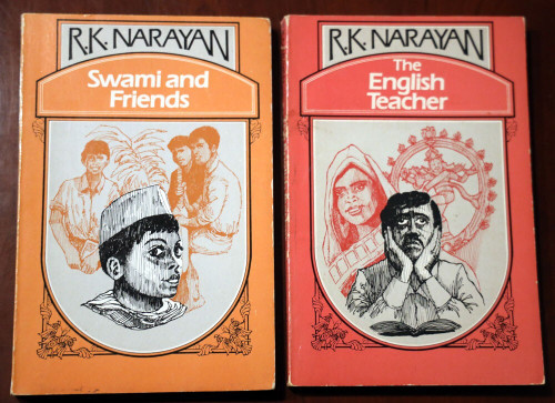 R.K. Narayan Book Lot Swami and Friends + The English Teacher 1980 Paperback Set