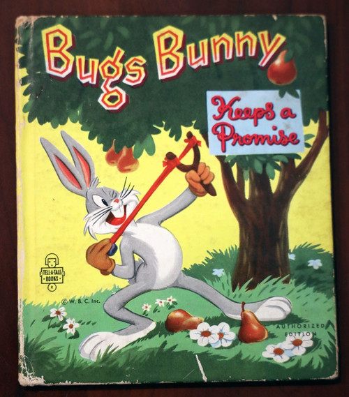 BUGS BUNNY Keeps a Promise 1951 Vintage Whitman Tell-A-Tales #829 Warner Bros.