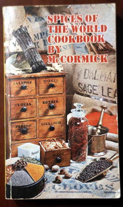 Spices of the World Cookbook by McCormick 1970 Vintage Paperback Mary Collins