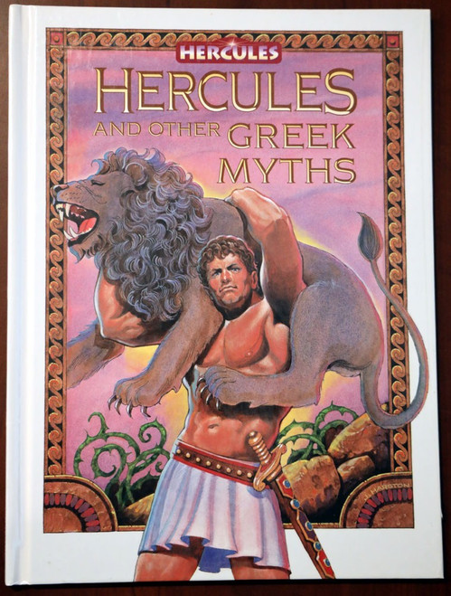 Hercules and Other Greek Myths Hardcover Picture Book Children's Mythology 1997