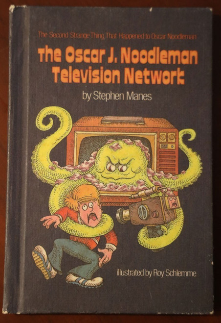 Oscar J. Noodleman Television Network Stephen Manes 1984 Hardcover Book Vintage