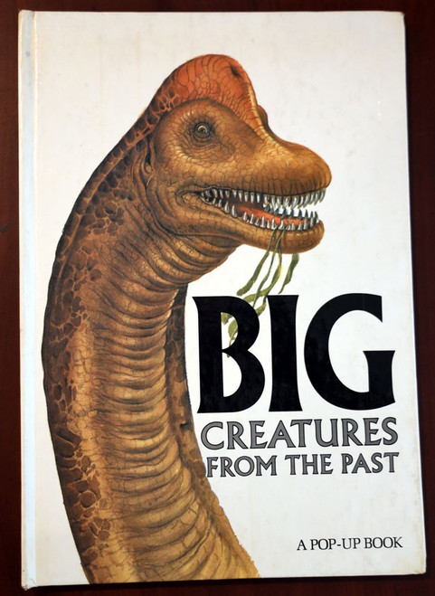 Big Creatures from the Past: Vintage Dinosaur Pop-Up Book by Clare Watson 1990