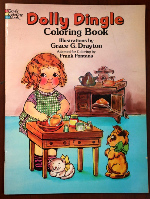 Dolly Dingle Coloring Book by Grace G. Drayton/Frank Fontana 1982 Dover
