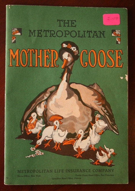 The Metropolitan Mother Goose Life Insurance Company Booklet Elizabeth C. Watson