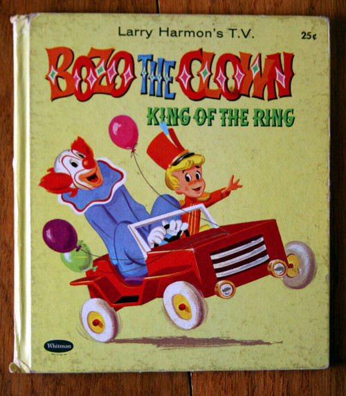 Larry Harmon's TV BOZO THE CLOWN King of the Ring 1960 Whitman Tell-A-Tales 2529