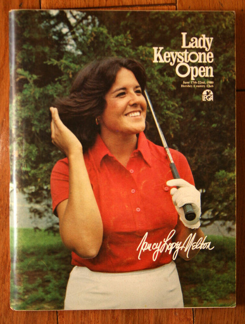 LADY KEYSTONE OPEN June 1980 Hershey Country Club LPGA Women's Golf Program PA