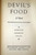 Devil's Food: A Novel by Dorothy Fremont Grant 1949 HC/DJ Vintage Novel 2nd Ed.