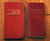 Lot of 2 Vintage Vest Pocket WEBSTER DICTIONARY 1965 + DeLuxe Self-Pronouncing