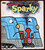 SOMEPLACE FOR SPARKY by Bernadine Beatie 1965 Vintage Whitman Tell-A-Tale #2626