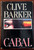 CABAL by Clive Barker 1988 HC/DJ Vintage HORROR Novel + 4 Short Stories