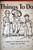 THINGS TO DO A Fun Book 1950 James & Jonathan Garden City Pub Game Book VINTAGE