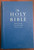 HOLY BIBLE ESV Crossway 2010 Blue Pew & Worship Bible English Standard Version