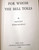 FOR WHOM THE BELL TOLLS by Ernest Hemingway 1940 Charles Scribner's Sons Vintage