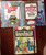 SESAME STREET Little Golden Book Lot Oscars, Together, Monster at the End Grover