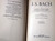 J.S. BACH by Albert Schweitzer 1955 HC/DJ VOLUME II Ernest Newman MUSIC