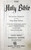 HOLY BIBLE Giant Print KJV REFERENCE/Red Letter REGENCY 883BG Concordance 1976