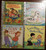 Lot of 4 FIRST LITTLE GOLDEN BOOKS I Can Fly, Barney's Sand Castle, Peek-A-Boo