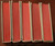 CLASSICS CLUB 5 Volume Vintage Book Set THACKERAY, TURGENEV, THOREAU, ERASMUS +