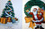 The Night Before Christmas Hardcover Printed in Belgium 1983 Modern Promotions