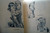 PENS AND NEEDLES: Literary Caricatures by David Levine 1969 HC/DJ John Updike