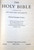 Vintage HOLY BIBLE Revised Standard Version 1952 Thomas Nelson RSV Illustrated