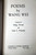 POEMS by Wang Wei CHANG YIN-NAN & LEWIS C. WALMSLEY 1969 HC/DJ with Slipcase