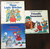 Lot First-Start Easy Readers FRIENDLY SNOWMAN/THREE LITTLE WITCHES/TINY XMAS ELF