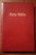 HOLY BIBLE KJV Red Letter Reference Ed. Self-Pronouncing 959BG Leatherette 1979