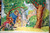 WIZARD OF OZ Honey Bear Giant Pop-Up Book 1990 Modern Publishing VINTAGE