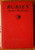 RUBIES by Louis Moresby 1927 HC/DJ Rare Vintage Novel George H. Doran 1st Ed.