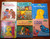 Lot of 6 SESAME STREET Children's Books JIM HENSON MUPPETS Golden