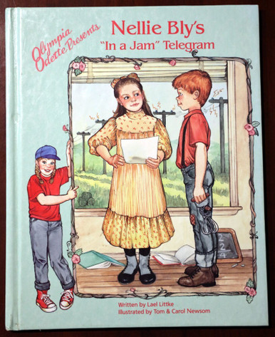 Olympia Odette Presents: Nellie Bly's "In a Jam" Telegram 1990 Lael Littke RARE