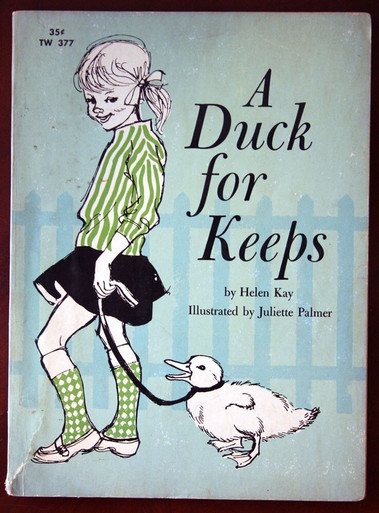 A Duck for Keeps by Helen Kay 1962 Vintage Scholastic Paperback TW 377 1st Print