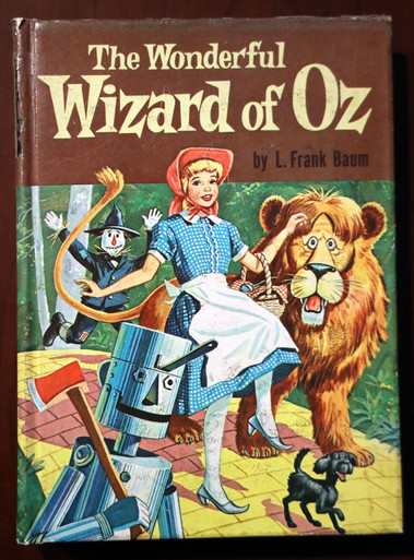 The Wonderful Wizard of Oz by L. Frank Baum 1957 Whitman Classics #1620 Vintage