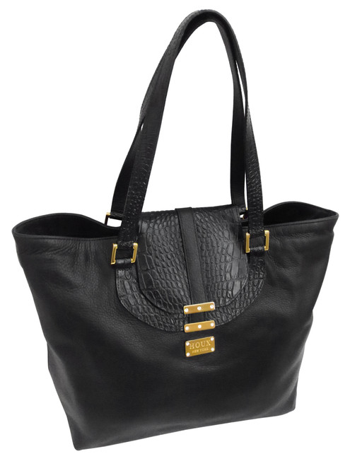 Houx Signature Tote -- Black