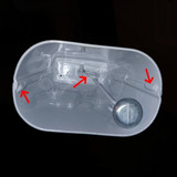 - Extra welding reinforces clacker strike point
- "Swing-free" clacker wire design prevents jamming
- Thicker metal than previous cowbell design - Extra welding reinforces clacker strike point
- "Swing-free" clacker wire design prevents jamming
- Thicker metal than previous cowbell design