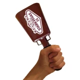 This cowbell is the most popular size for adults (men & women).  At exactly 1.3 lbs., it's easy to ring and makes a GREAT sound.