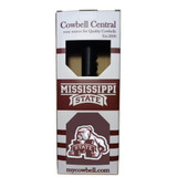 10" maroon Intimidating Bulldog Mississippi State cowbell