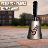 10" CHROME-PLATED Mississippi State cowbell | Script "State"