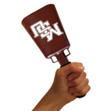This cowbell is the most popular size for adults (men & women).  At exactly 1.3 lbs., it's easy to ring and makes a GREAT sound.