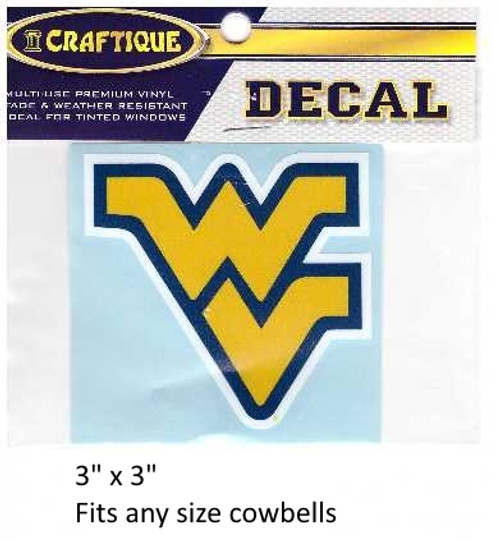 West Virginia Mountaineers Decal