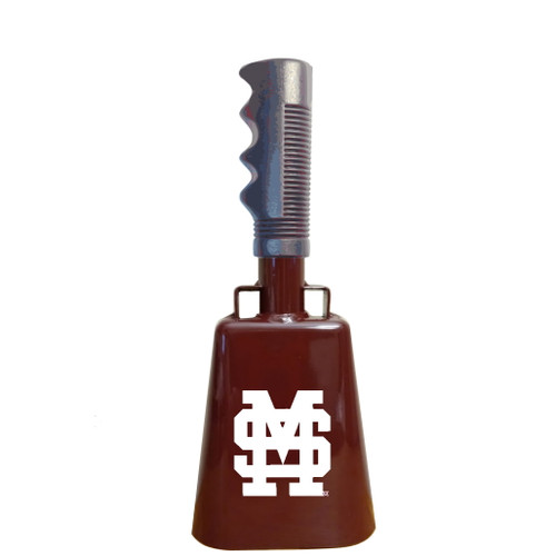 10-3/8" from bottom of bell to top of welded handle
4" wide at the bottom of the cowbell
2-3/8" deep at the bottom of the cowbell
5-1/2" handle length
Smooth, comfortable, vinyl grip
Durable powder coated paint