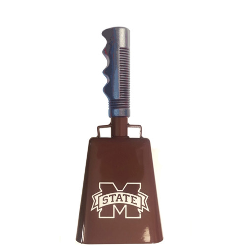 - 10-1/4" from bottom of bell to top of welded handle
- 4" wide at the bottom of the cowbell
- 2-3/8" deep at the bottom of the cowbell
- 5-1/2" handle length
- Vinyl grip
- Durable powder coated black paint