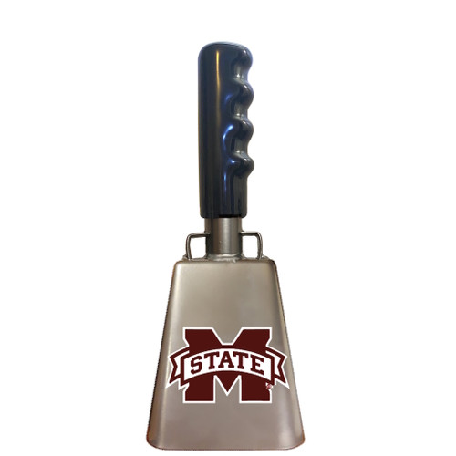 10-3/8" from bottom of bell to top of welded handle
4" wide at the bottom of the cowbell
2-3/8" deep at the bottom of the cowbell
5-1/2" handle length
Smooth, comfortable, vinyl grip
Durable powder coated paint