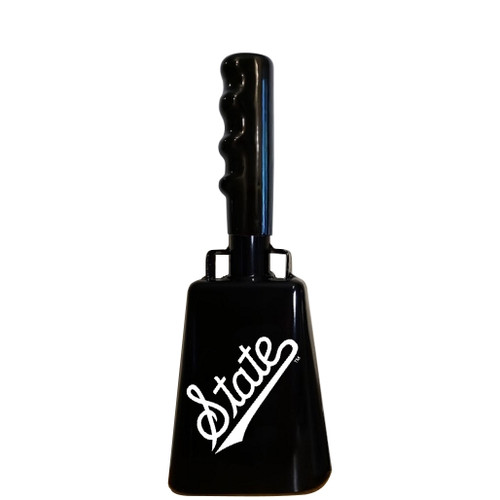 10-3/8" from bottom of bell to top of welded handle
4" wide at the bottom of the cowbell
2-3/8" deep at the bottom of the cowbell
5-1/2" handle length
Smooth, comfortable, vinyl grip
Durable powder coated paint