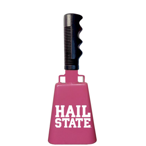 10-3/8" from bottom of bell to top of welded handle
4" wide at the bottom of the cowbell
2-3/8" deep at the bottom of the cowbell
5-1/2" handle length
Smooth, comfortable, vinyl grip
Durable powder coated paint
