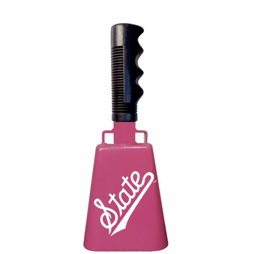 10-3/8" from bottom of bell to top of welded handle
4" wide at the bottom of the cowbell
2-3/8" deep at the bottom of the cowbell
5-1/2" handle length
Smooth, comfortable, vinyl grip
Durable powder coated paint