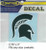 Michigan St. Spartans decal (2.75")