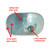 - New clacker wire design with "swing-free" loop
- Reinforced weld joints
- thicker metal for better ring and durability