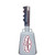 10-3/8" from bottom of bell to top of welded handle
4" wide at the bottom of the cowbell
2-3/8" deep at the bottom of the cowbell
5-1/2" handle length
Smooth, comfortable, vinyl grip
Durable powder coated paint